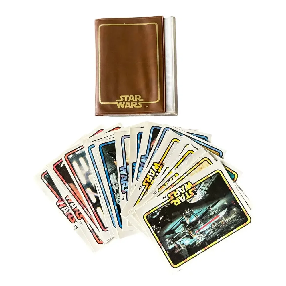 Star Wars Vintage General Mills Oversized Trading Cards Complete - Album Booklet